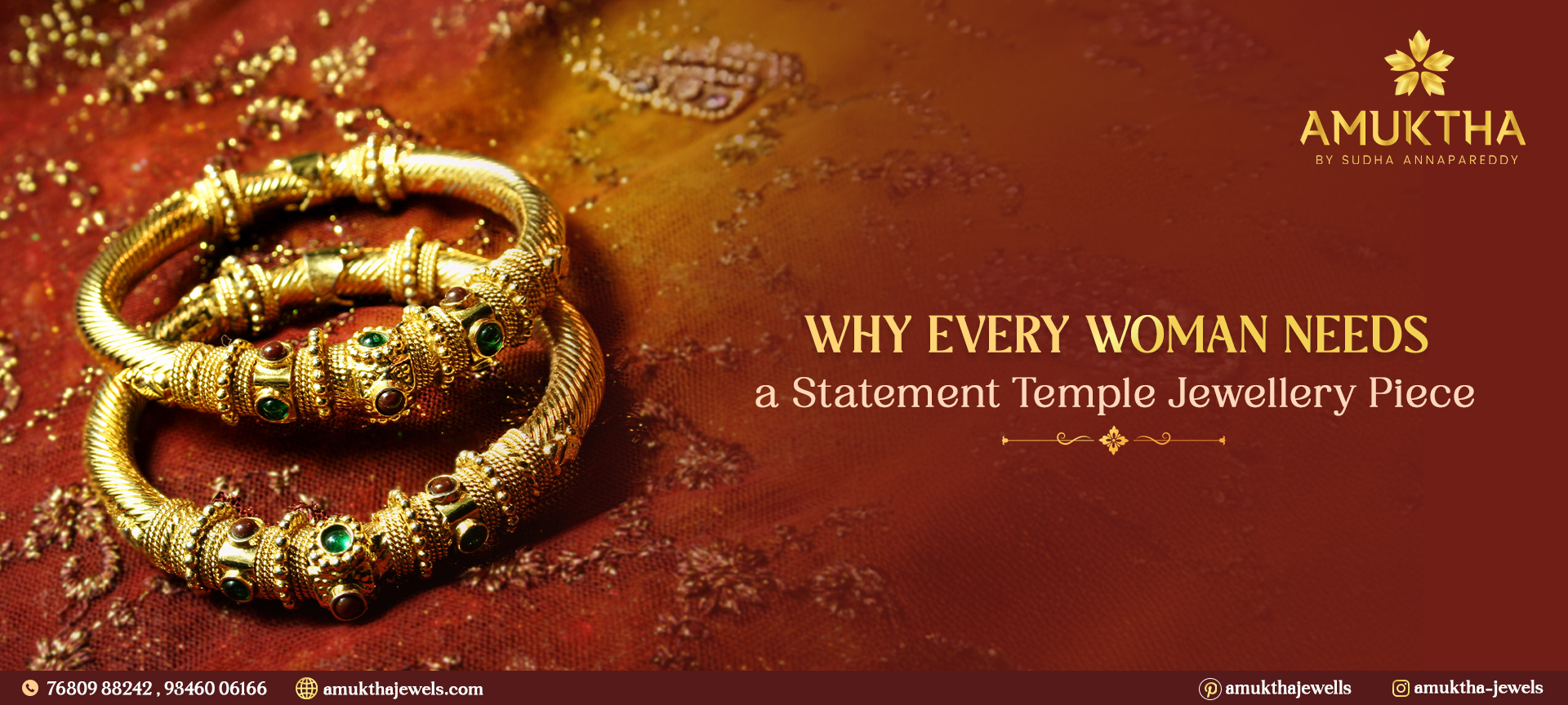 Why Every Woman Needs a Statement Temple Jewellery Piece