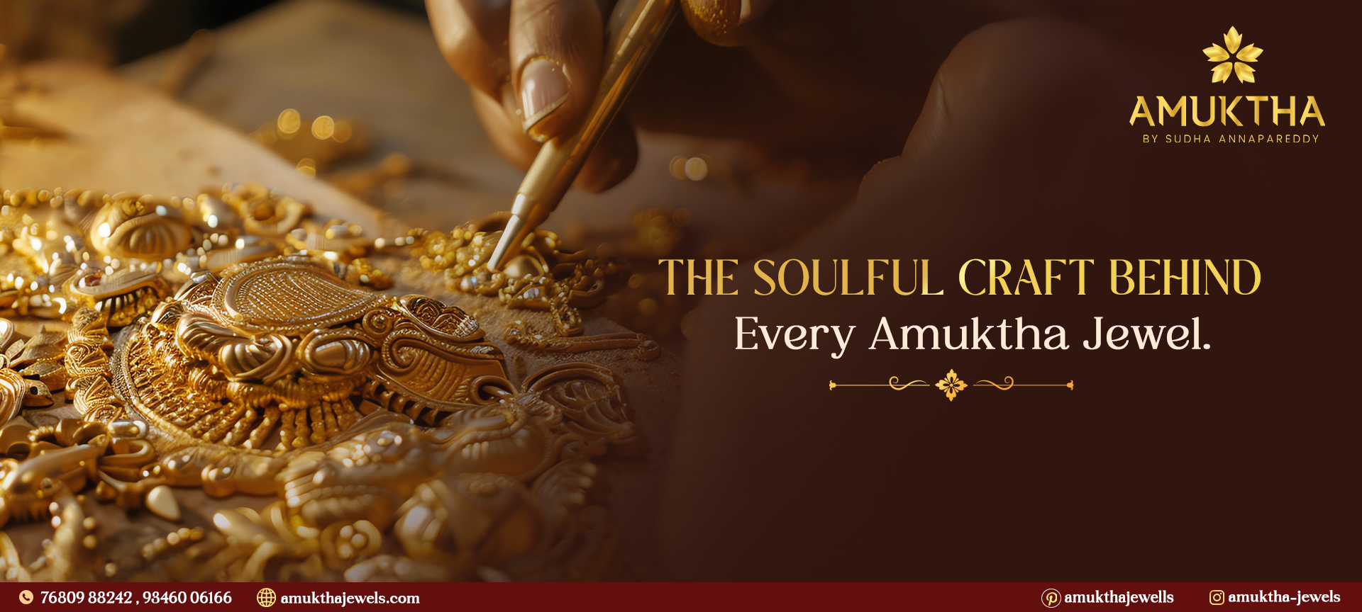 Beyond Beauty: The Soulful Craft Behind Every Amuktha Jewel