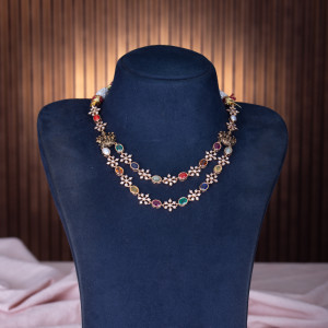  SM NECKLACE CZ 24060500037