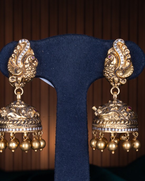 MID JHUMKA ANTIQUE 20060200024