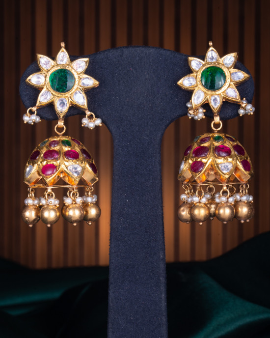 BIG JHUMKA KUNDAN 20060100042