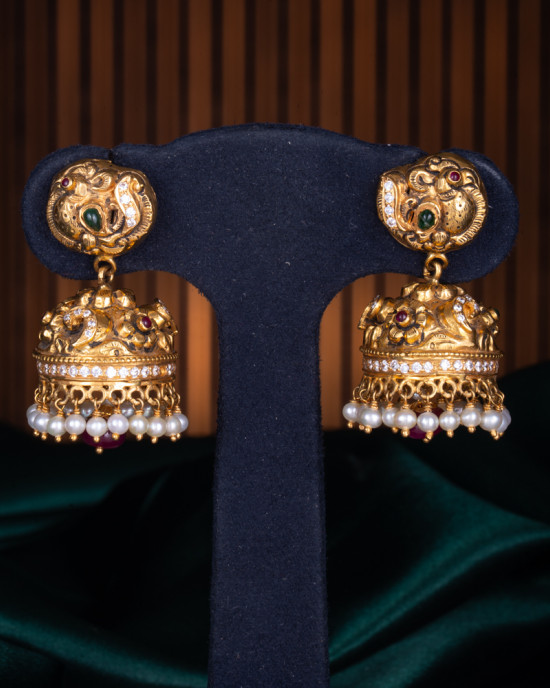 MID JHUMKA ANTIQUE 20060200019
